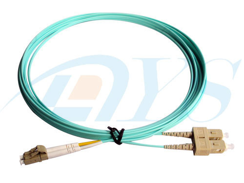 LC/PC-LC/PC Multimode50/125 OM3 duplex Fiber Optic Cable