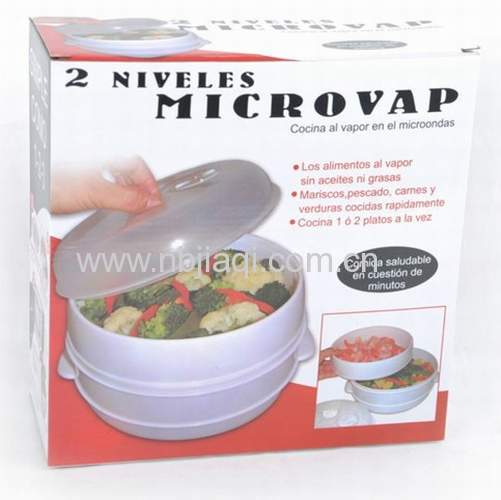 Microwave food steamer/microwave steamer