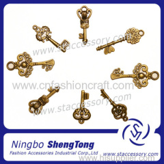 New Design Fashion Key Shape Pendant Charms