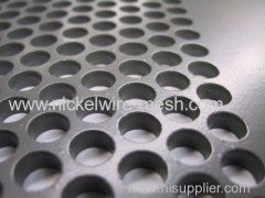 Hastelloy B-2 Perforated Metal