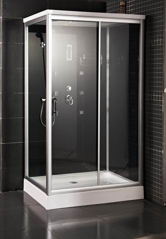 economic tempered corner shower cabin