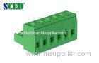 PCB Female Plug In / Pluggable Terminal Block Pitch 5.08mm , 300V 18A , 2P - 24P