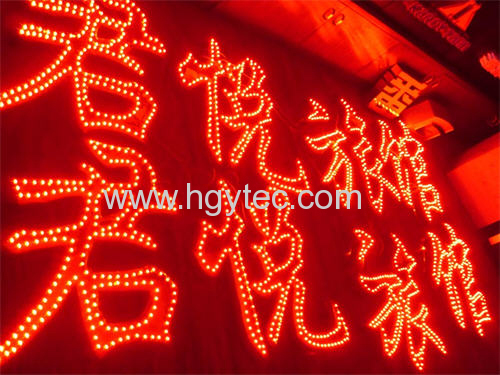 Red color led pixel light, Cut-size 9mm, Waterproof , 50pcs/group ,hight brightness