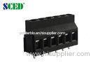 Electrical PCB Mount Terminal Block Pitch 5.0mm , 300V 10A Screw Type Terminal Blocks