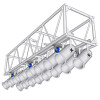 Lighting truss exhibition truss