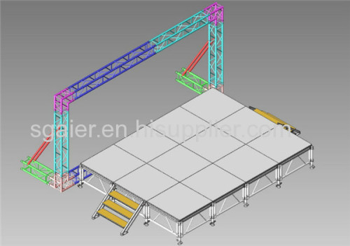 China stage truss system