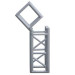 Gantry truss door truss goalpost aluminum truss