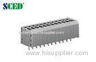 3.81mm Pitch Screwless Terminal block , Electrical terminal Block 2P - 28P 300V 16A