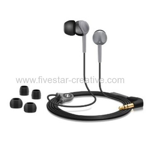 Sennheiser CX200 Street II Twist-to-Fit Earbuds Stereo Headphones Black