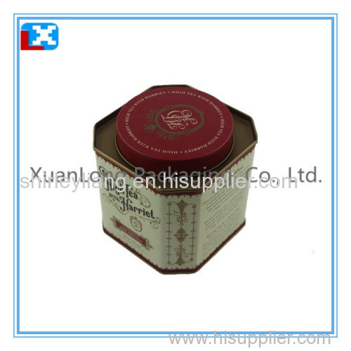 Wholesale good quality metal tea box