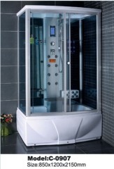 5mm tempered glass modern shower cabin