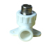 pipe fittings male elbow with wallplate