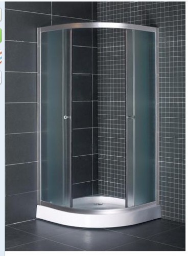 Silver Aluminum Shower Room