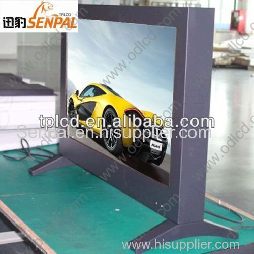 Full HD waterproof open frame lcd advertising