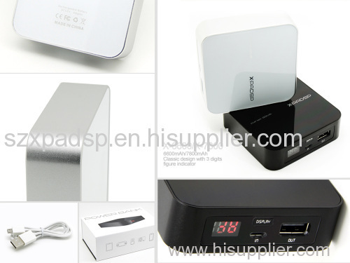 Portable Power Bank 6600mah