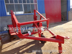 Hydraulic cable drum trailer