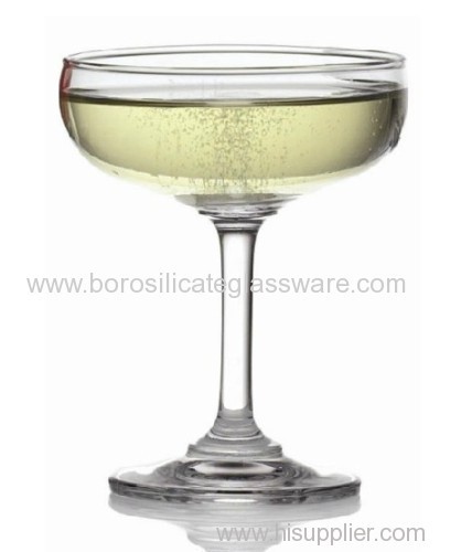 Borosilicate Glass Mouth Blown Martini Glasses