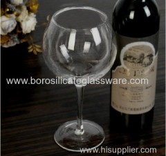 Hand Made 730ml Borosilicate Glass Goblet Red Wine Glasses