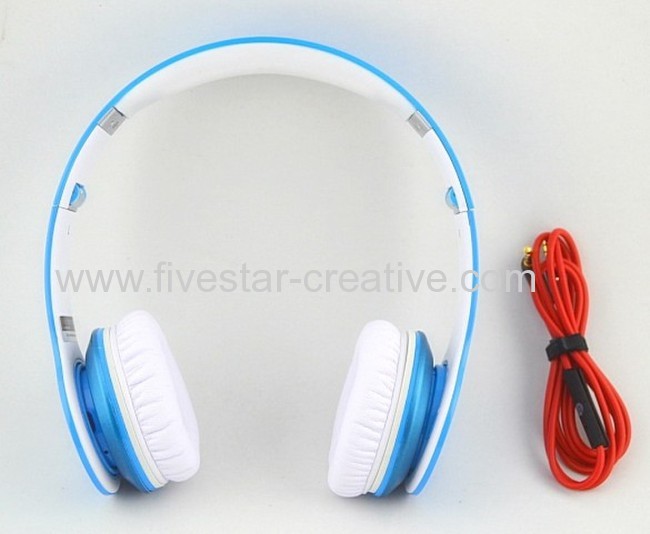 Blue Beats Dr.Dre Solo HD High Definition ControlTalk On Ear Headphones for iPhone iPod