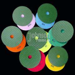 125mm diamond dry polishing pad