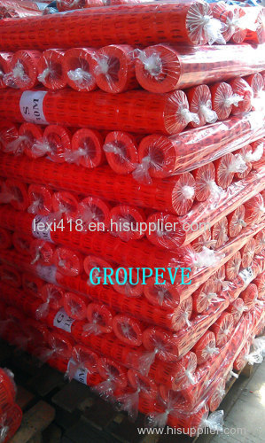 Orange Plastic Safety Fence Barrier