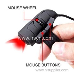 computer accessory optical wired finger mouse manufacturer