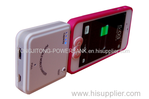 1900mah dual charger,iPhone5/5c/5smobile power bank