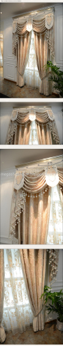 European living room curtain bedroom curtain study room curtain