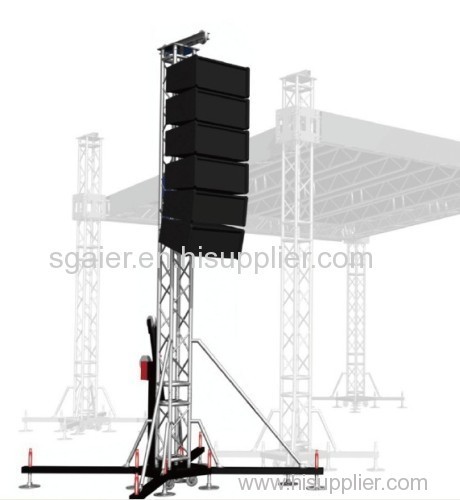 line array truss speaker truss