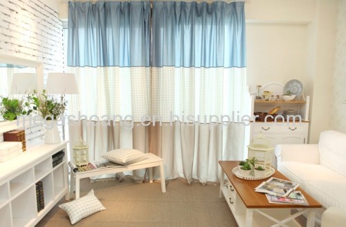 Korean countryside curtains living room bedroom children room curtain