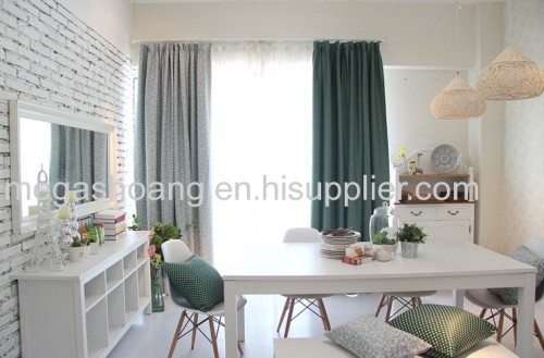 Korean garden full blackout curtains living room curtains bedroom curtain