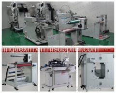 Automatic roll to roll silk screen printing machine