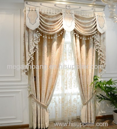 European living room curtain bedroom curtain study room curtain