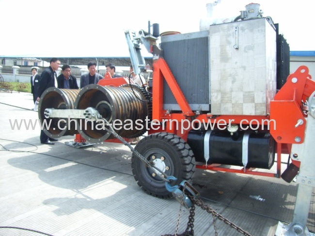 180KN hydraulic conductor puller for overhead line construction