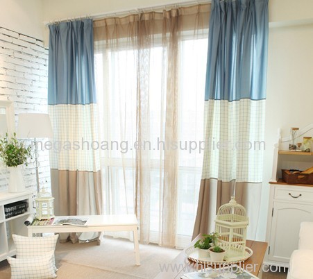 Korean countryside curtains living room bedroom children room curtain