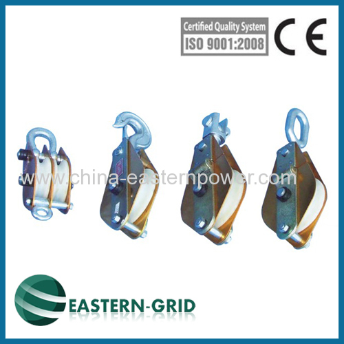 Hoisting Aluminous alloy and MC nylon lifting pulleys