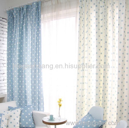 Korean garden style curtains living room bedroom curtain