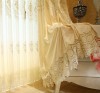 European-style bedroom curtains Princess lace curtain