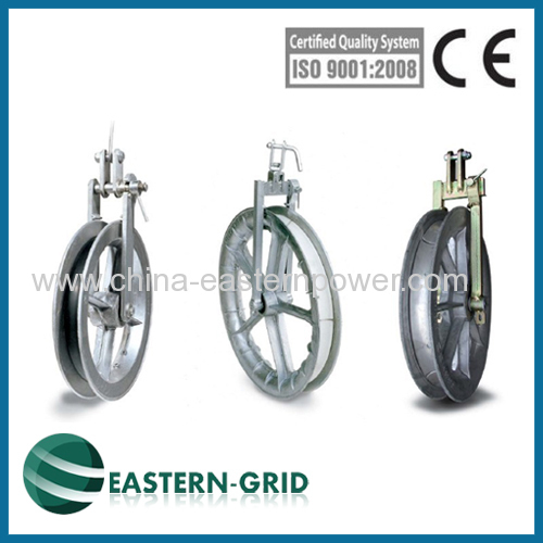 Small light single conductor pulleys
