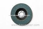 Grit P27 Angle Grinder Flap Discs , Zirconia Alumina Sanding Disc