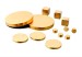 Small Gold Coated Neodymium Disc Magnets