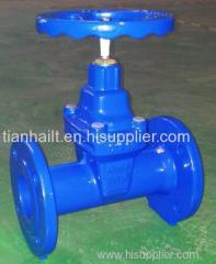 Non-rising stem soft-seated gate valve DIN3352-F5