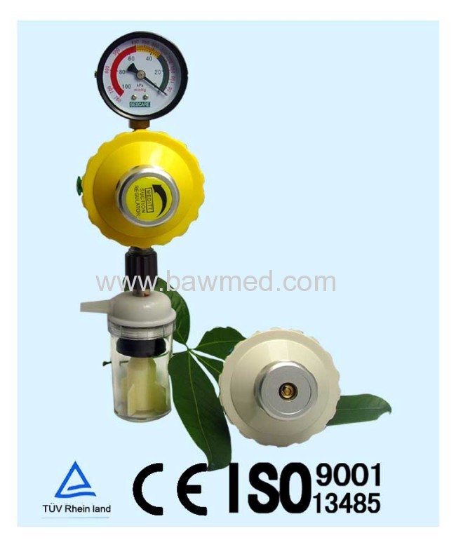 CE Medical Vacuum Regulator with Suction Unit 