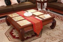 Korean elegant wood sofa