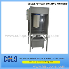 outstanding cartridge filter design lab-style powder coating booth