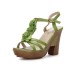 Chennai Xianer sandals red, green 2292