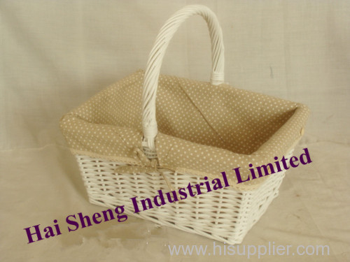 willow / wicker storage basket