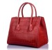 2013 Gordon Deall First Layer Genuine Cow Leather ZipperClaspHandbag Red Black Grey G058