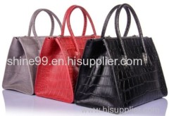 2013 Gordon Deall First Layer Genuine Cow Leather ZipperClaspHandbag Red, Black, Grey G058