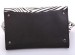 2013 Top Quality Zebra Stripe First Layer Genuine Cow Leather Handbag G043